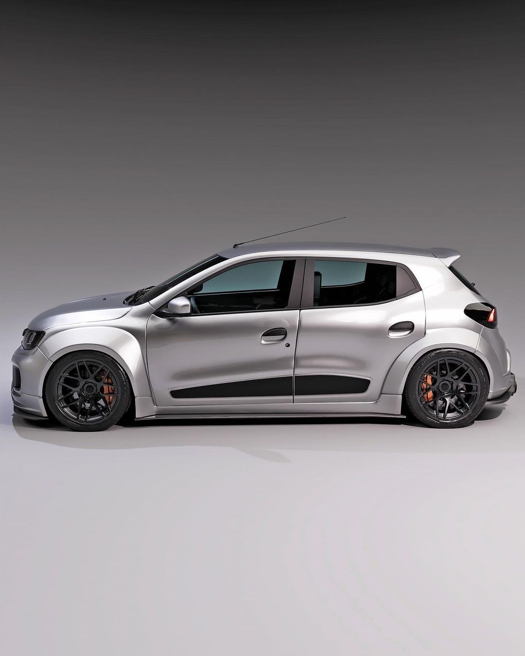 Renault Kwid Digital / Foto Projeção / Instagram / @rob3rtdesign