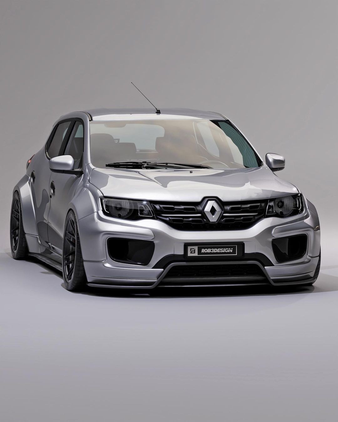 Renault Kwid Digital / Foto Projeção / Instagram / @rob3rtdesign