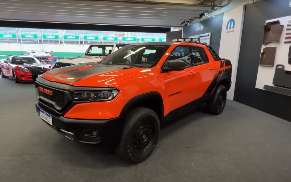 Pickup Rampage com Acessórios Mopar / Foto: Youtub / BF/MF