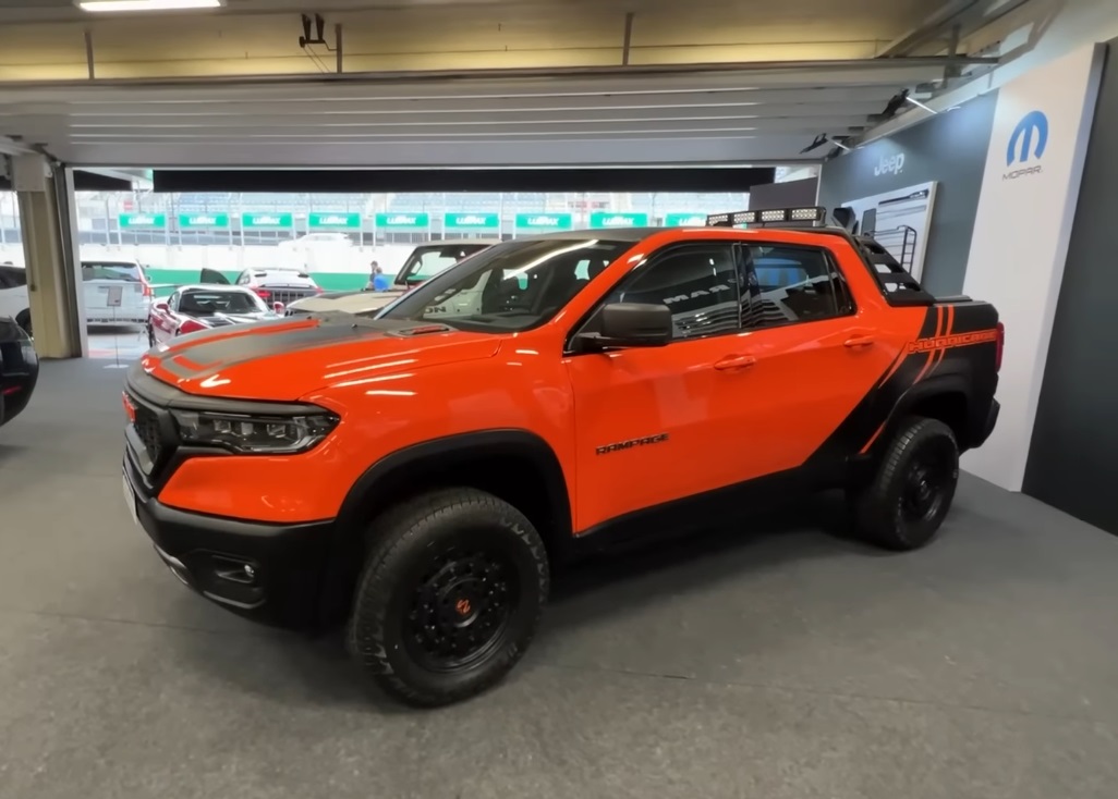 Pickup Rampage com Acessórios Mopar / Foto: Youtub / BF/MF