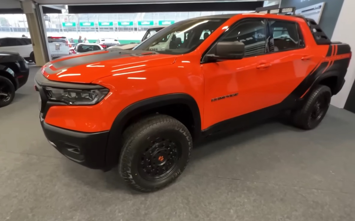 Pickup Rampage com Acessórios Mopar / Foto: Youtub / BF/MF