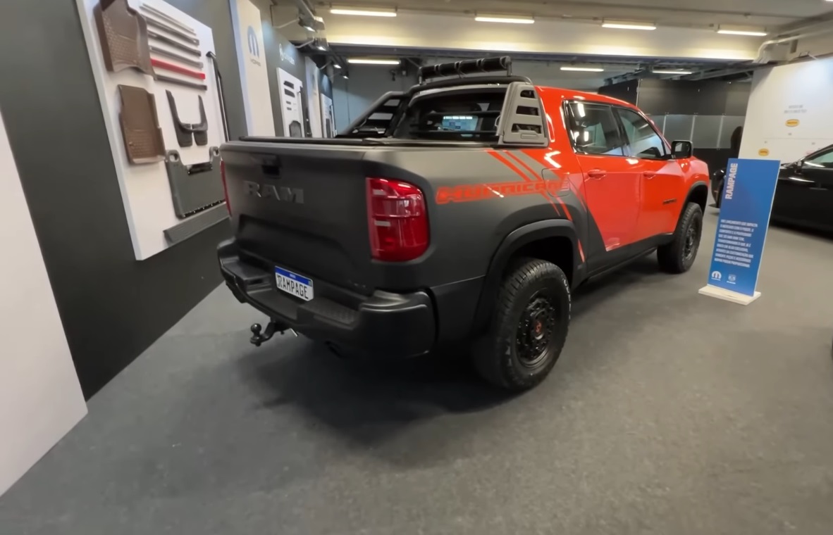Pickup Rampage com Acessórios Mopar / Foto: Youtub / BF/MF