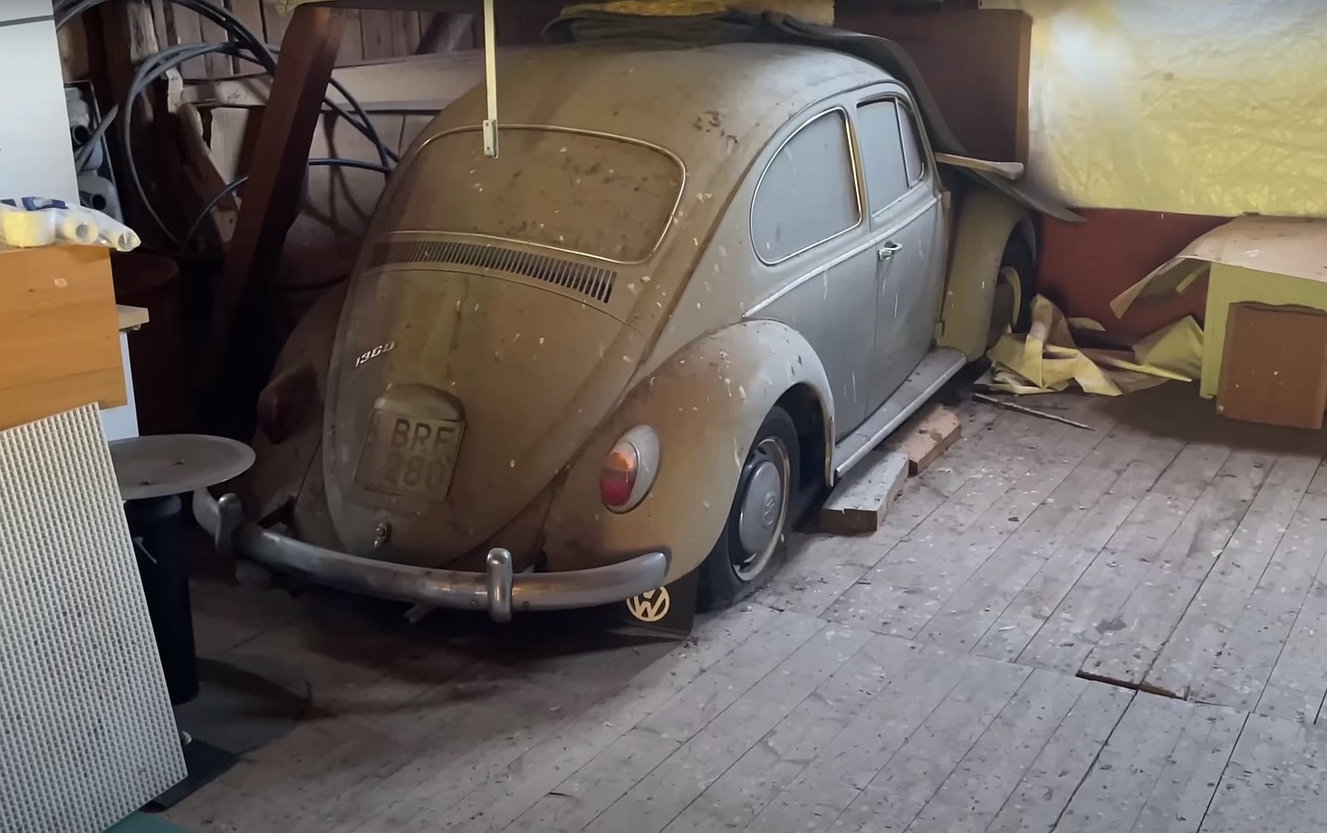 VW Fusca 1966 / Foto: Hampus Granstrõm / Youtube