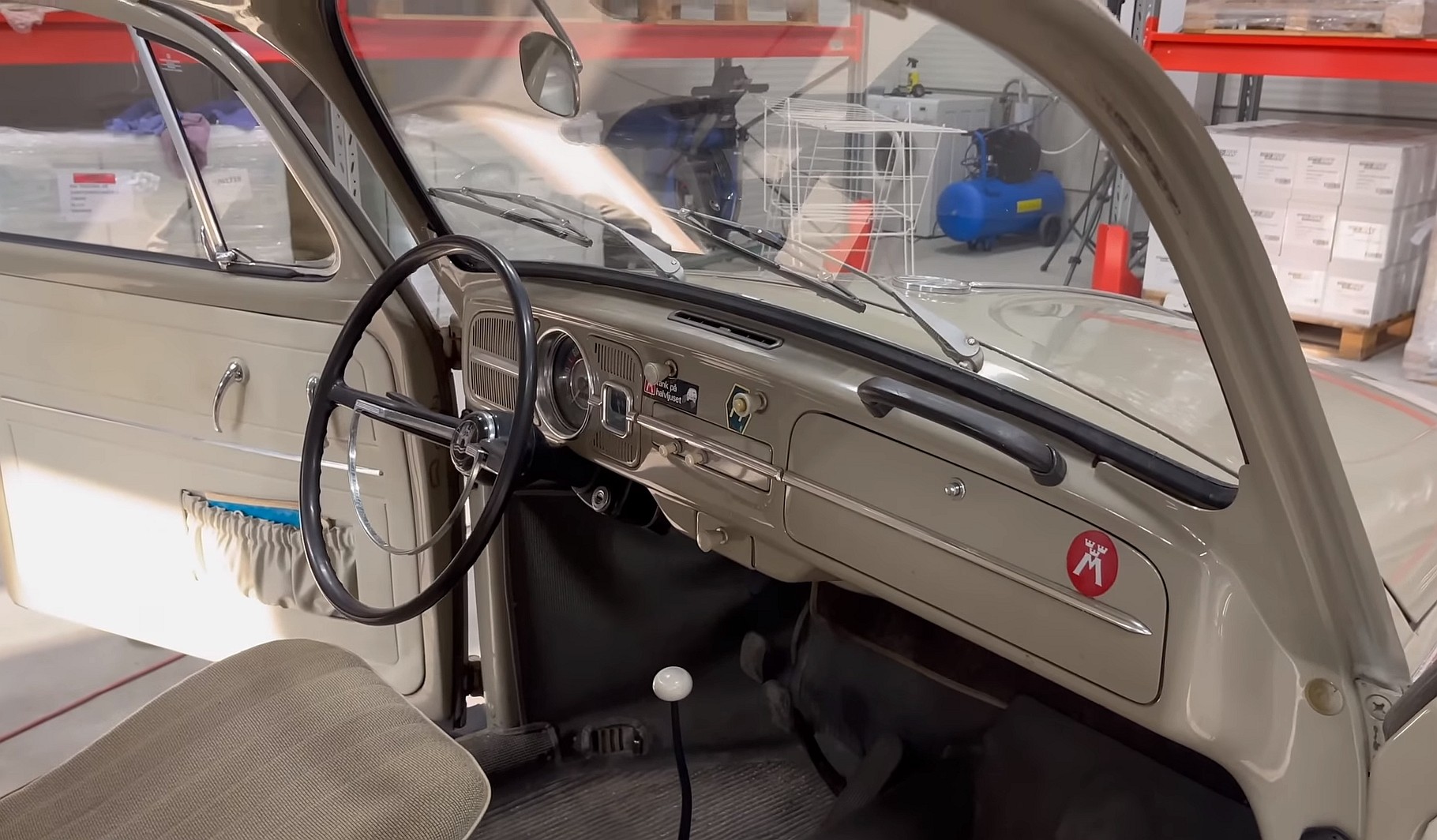 VW Fusca 1966 / Foto: Hampus Granstrõm / Youtube
