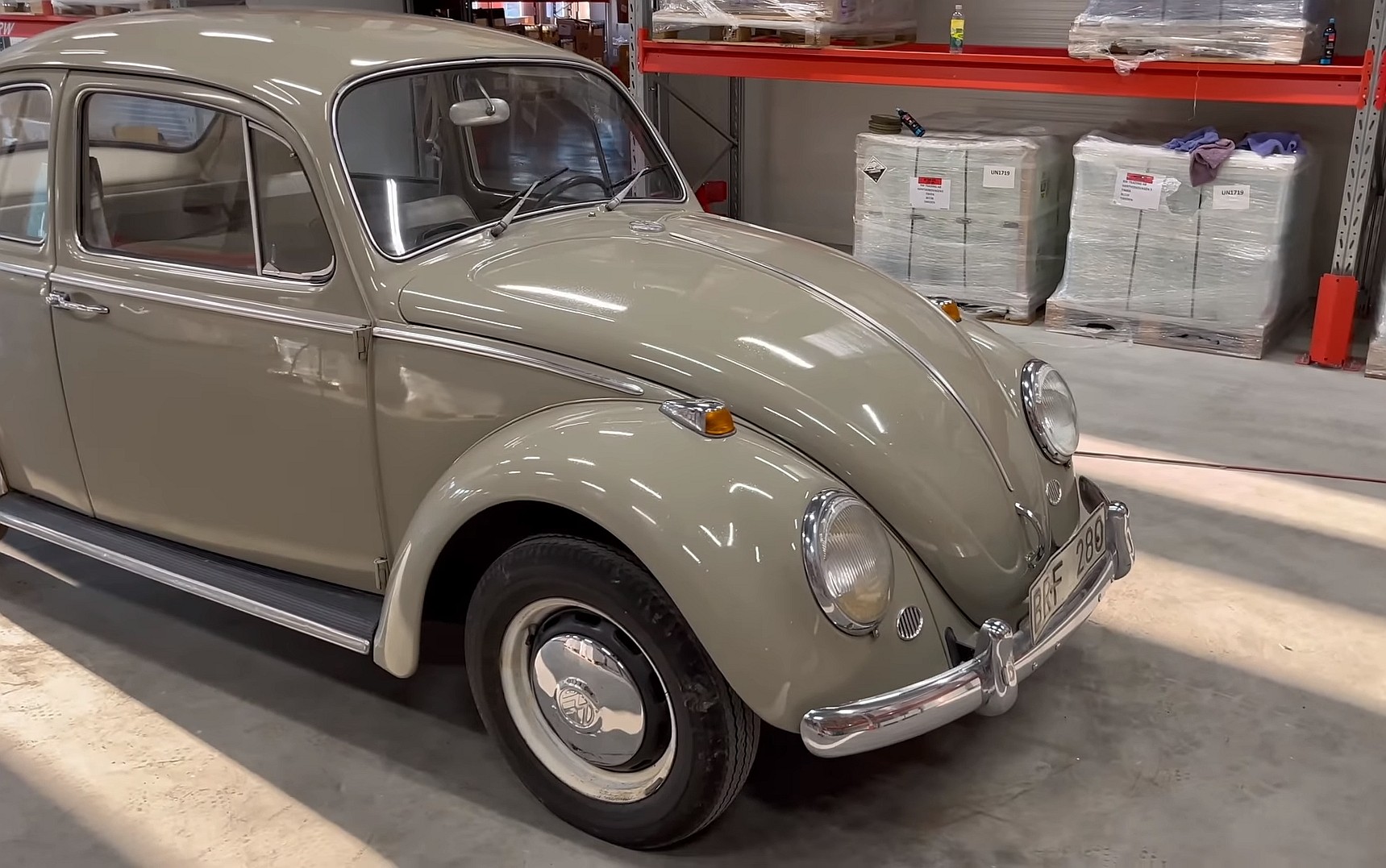 VW Fusca 1966 / Foto: Hampus Granstrõm / Youtube