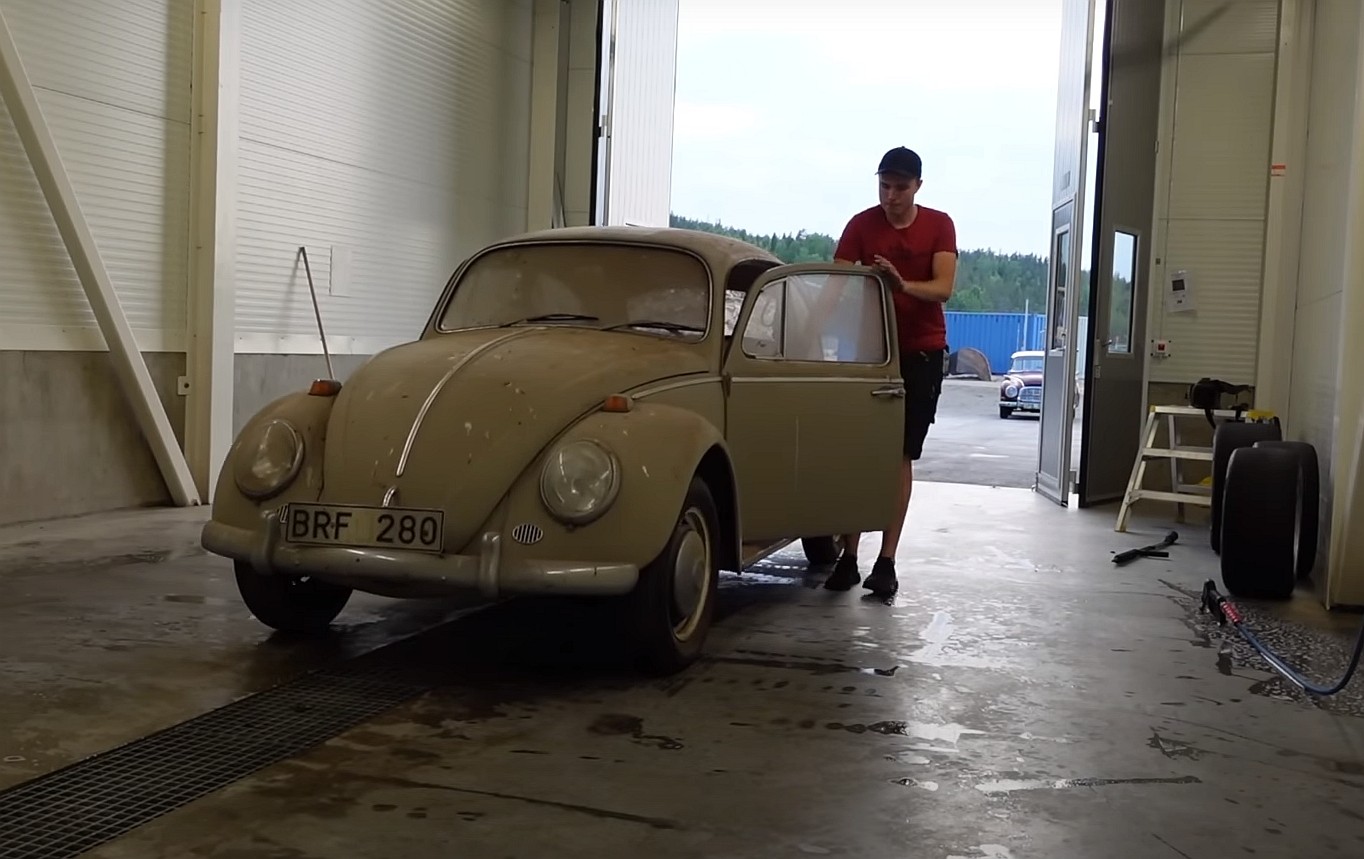 VW Fusca 1966 / Foto: Hampus Granstrõm / Youtube