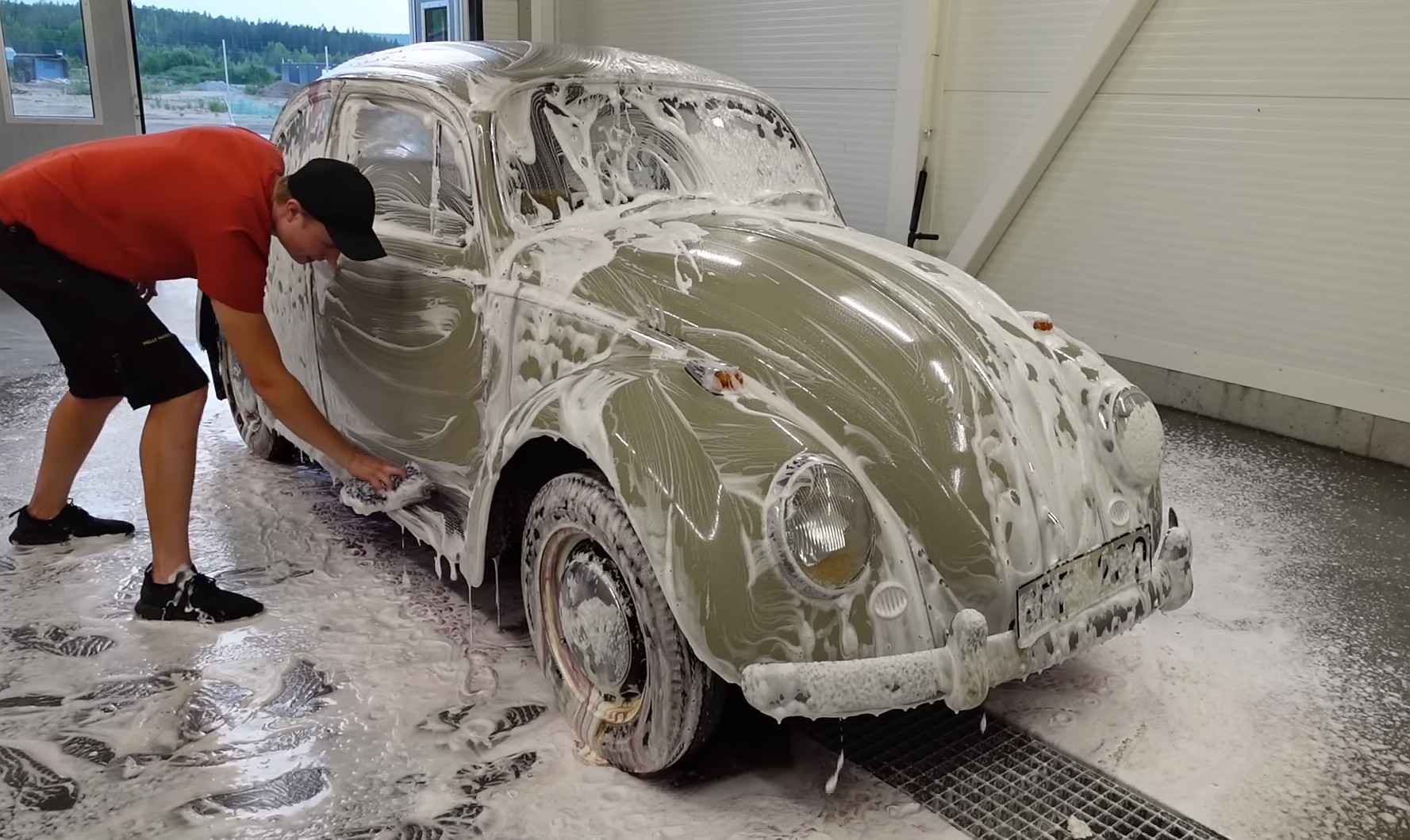 VW Fusca 1966 / Foto: Hampus Granstrõm / Youtube