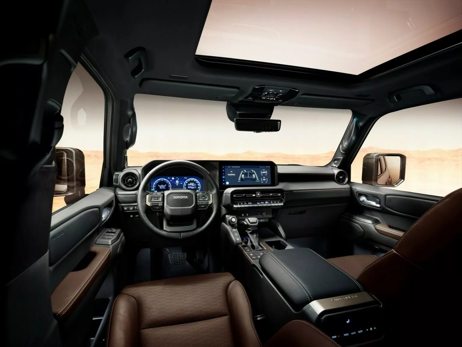 Novo Jipe Toyota Land Cruiser 2024 / Foto reprodução / Toyota