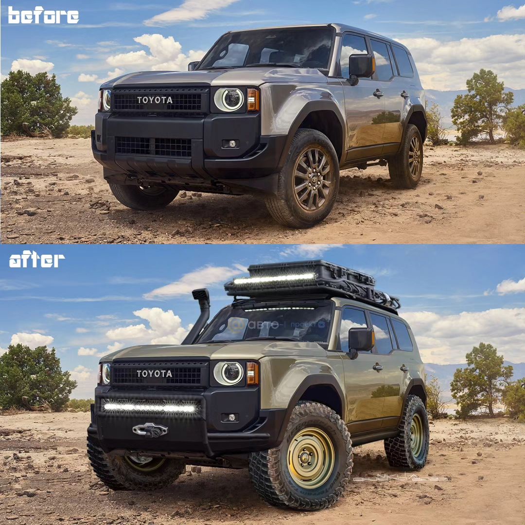 Toyota Land cruiser 2024 / Rendering Kelsonik