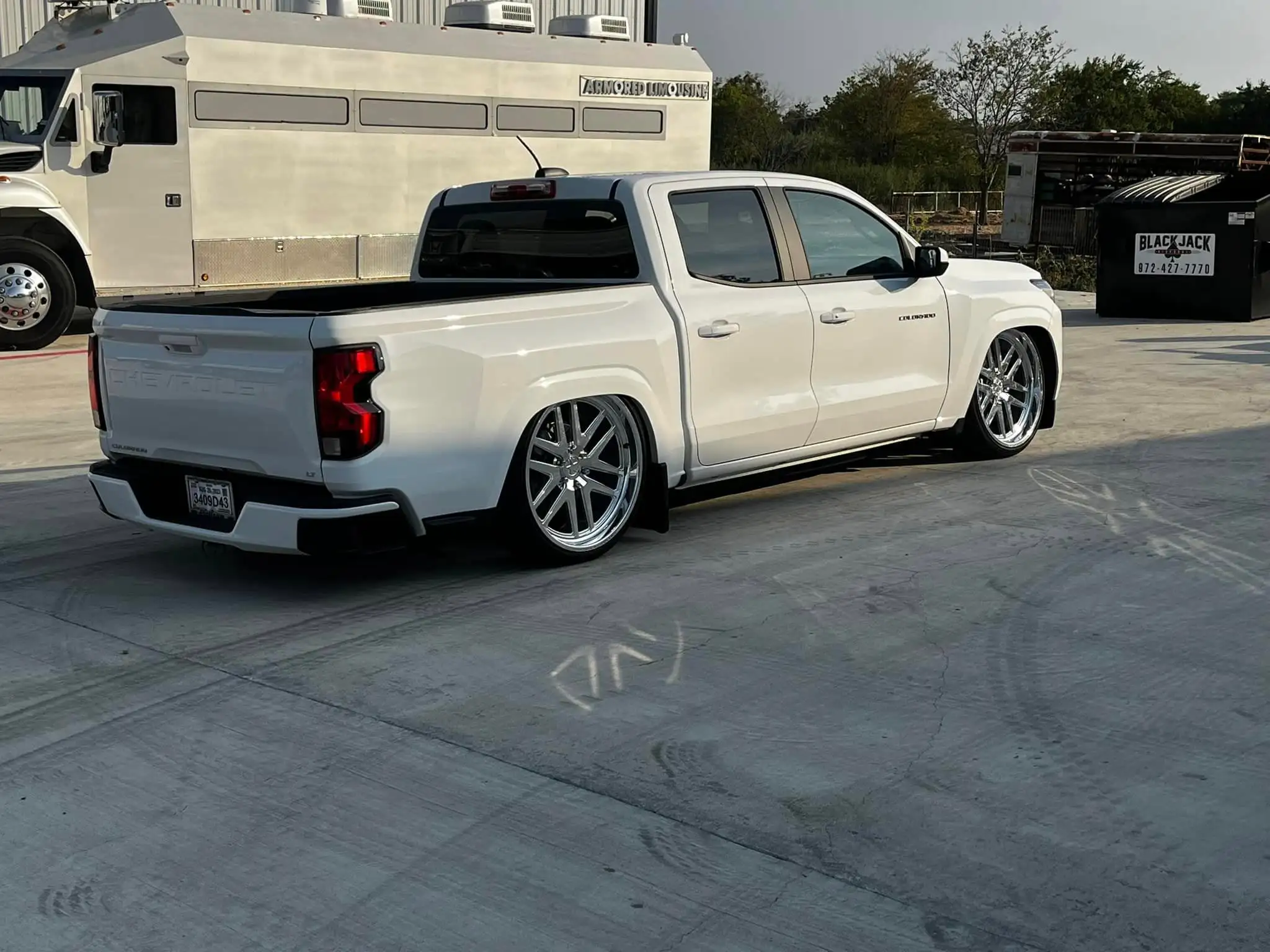Nova Pickup Chevrolet Colorado rebaixada / Foto reprodução Facebook / Kenneth Mccay