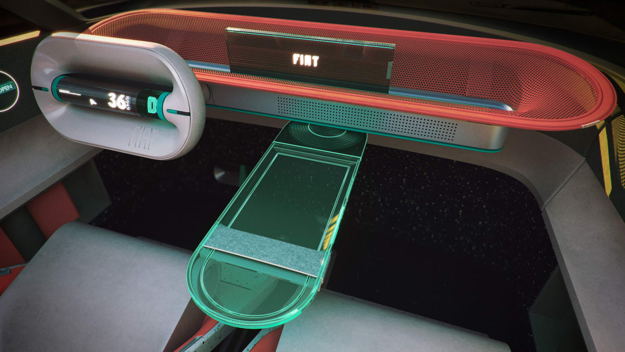 Novo Fiat Panda 2024 / Foto projeção