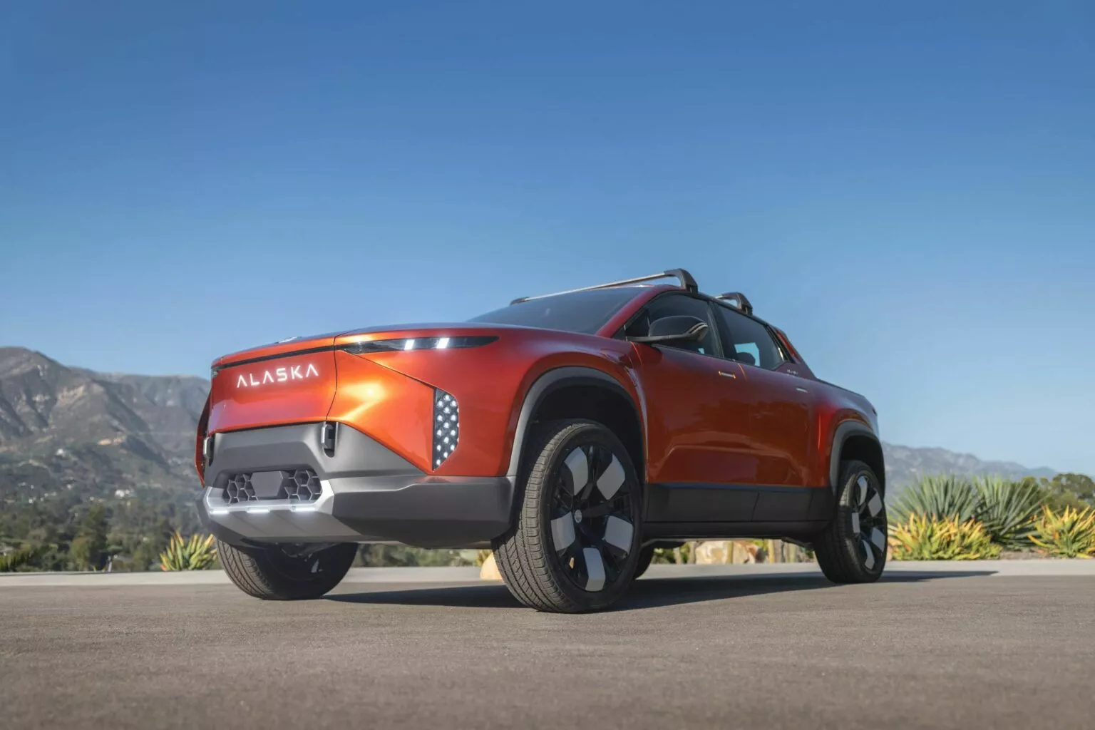 Fisker Alaska Electric Pickup / Foto reprodução / Fisker