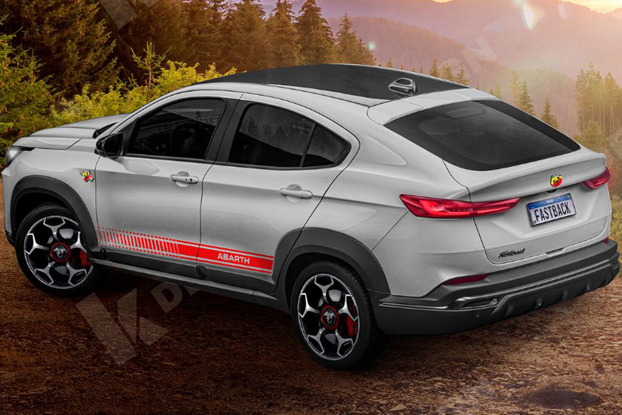 Fiat Fastback Abarth / Projeção: Kleber Silva / KDesignAG