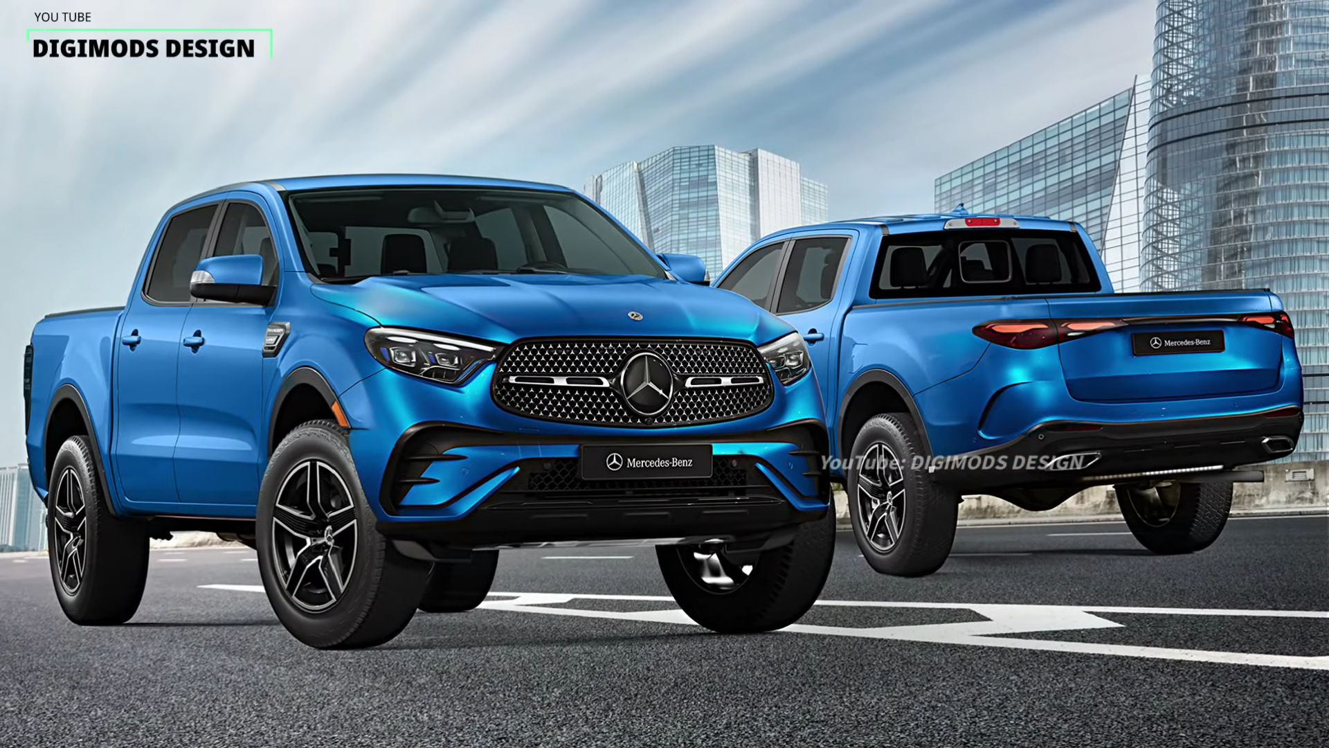 Mercedes Benz Class X Segunda Geração / Foto reprodução / Digimods Design