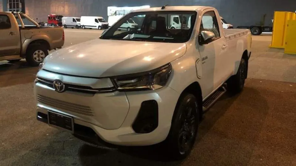Protótipo elétrico da Toyota HiLux / Foto reprodução