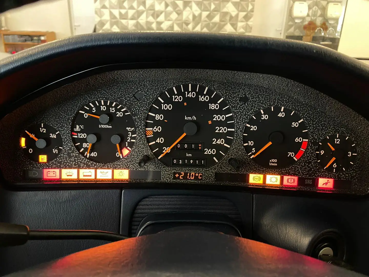 Mercedes Coupé 1993 S500 / Foto: Reginaldo de Campinas