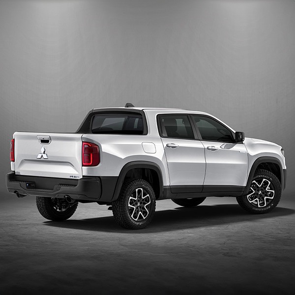 Nova Mitsubishi Raider pickup concept / Projeção / Kléber Silva / KDesign AG