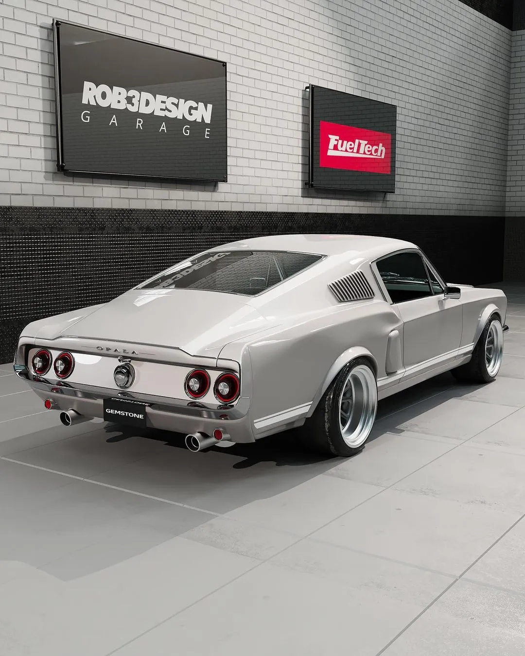 Opala/Mustang / Foto projeção / Robert Design / @rob3rtdesign