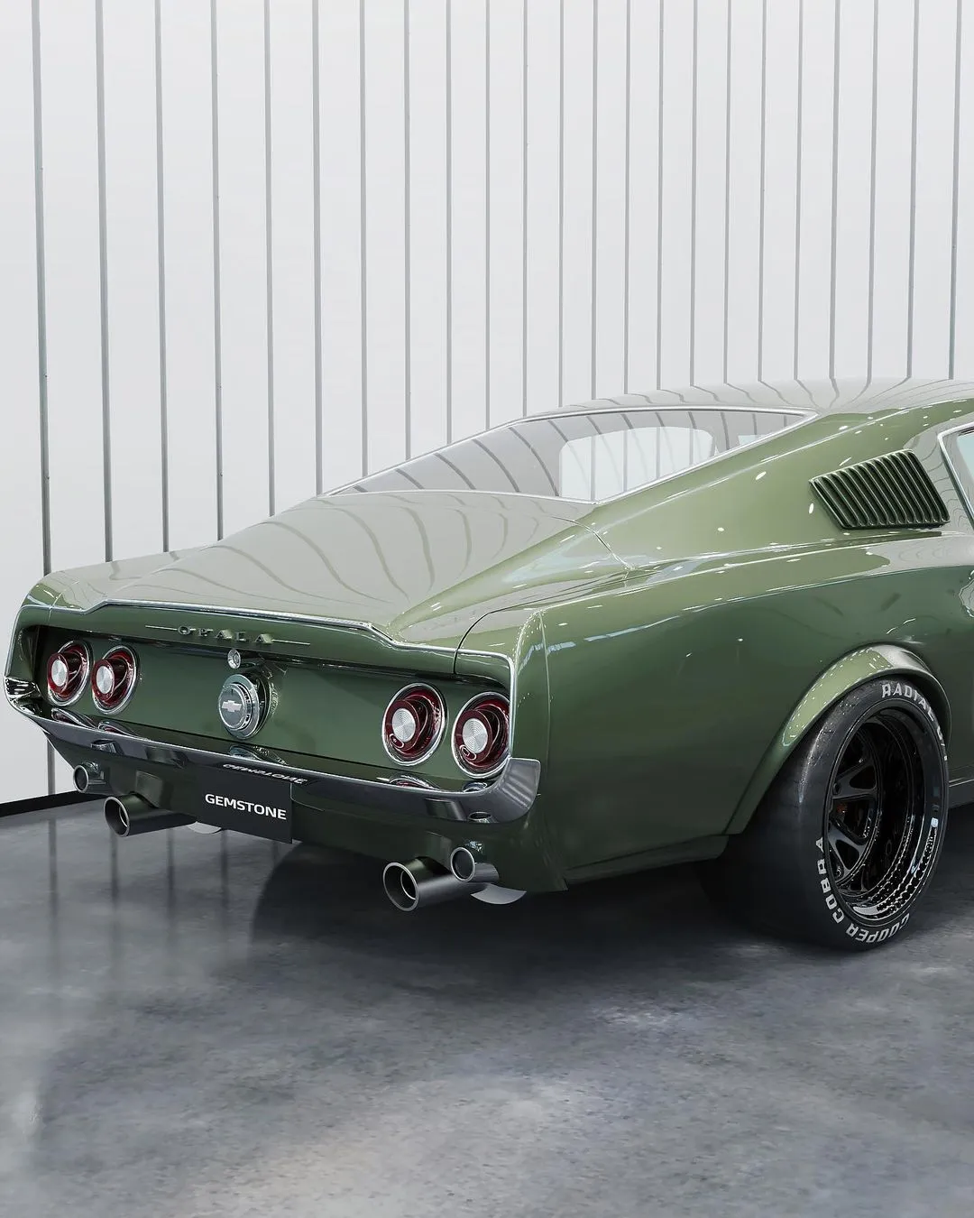 Opala/Mustang / Foto projeção / Robert Design / @rob3rtdesign