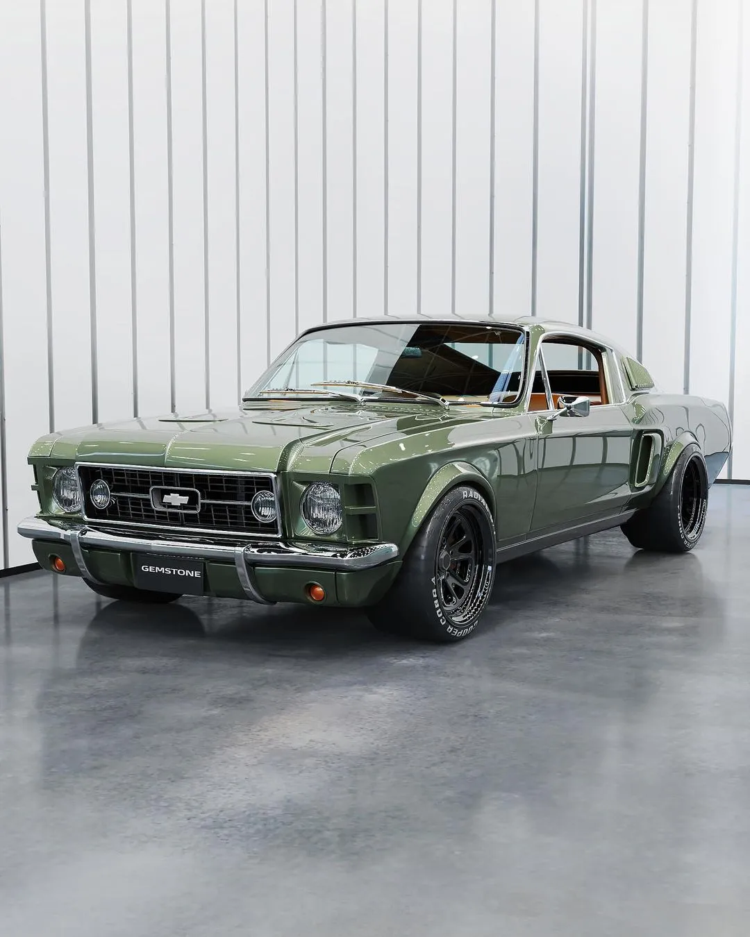Opala/Mustang / Foto projeção / Robert Design / @rob3rtdesign
