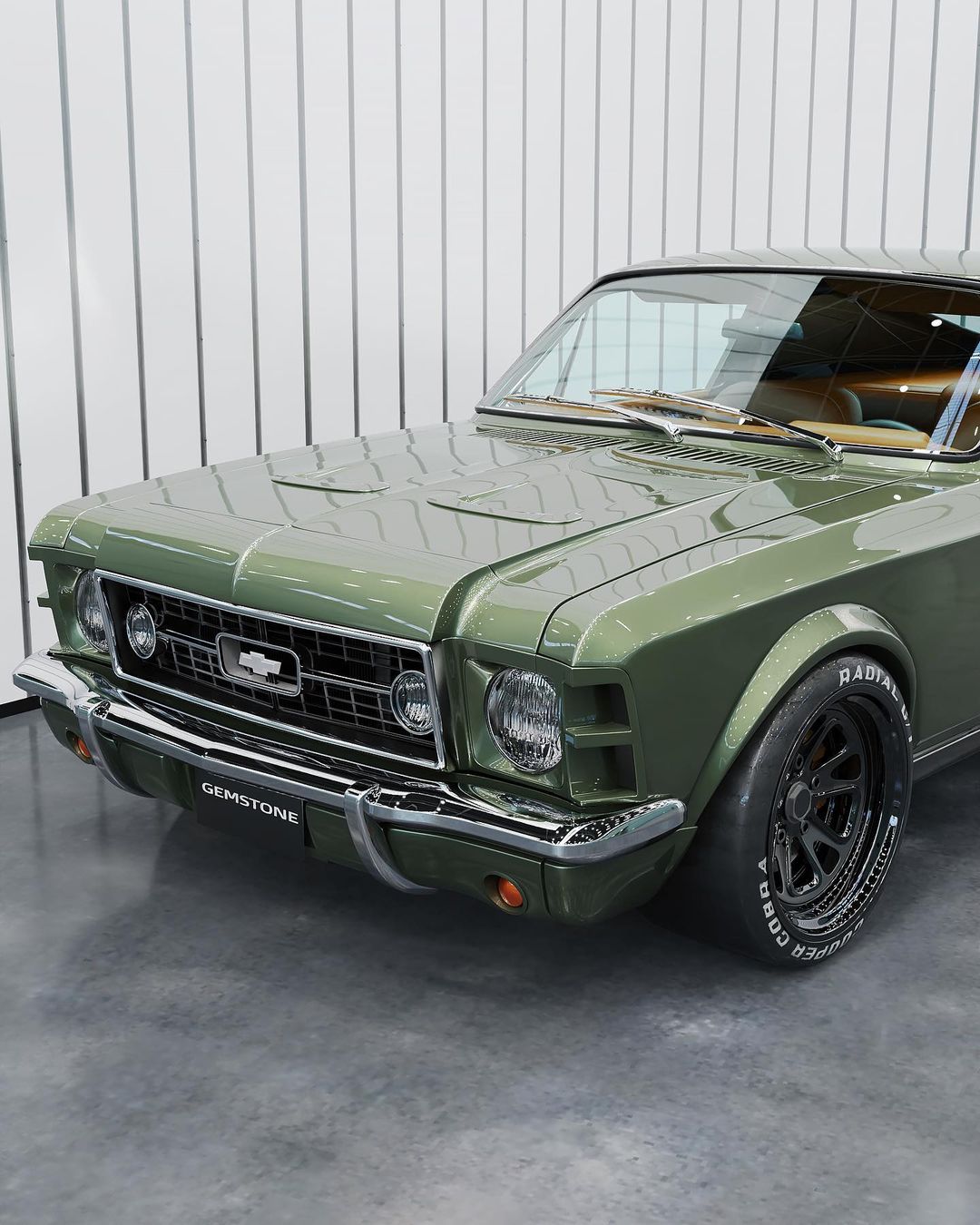 Opala/Mustang / Foto projeção / Robert Design / @rob3rtdesign