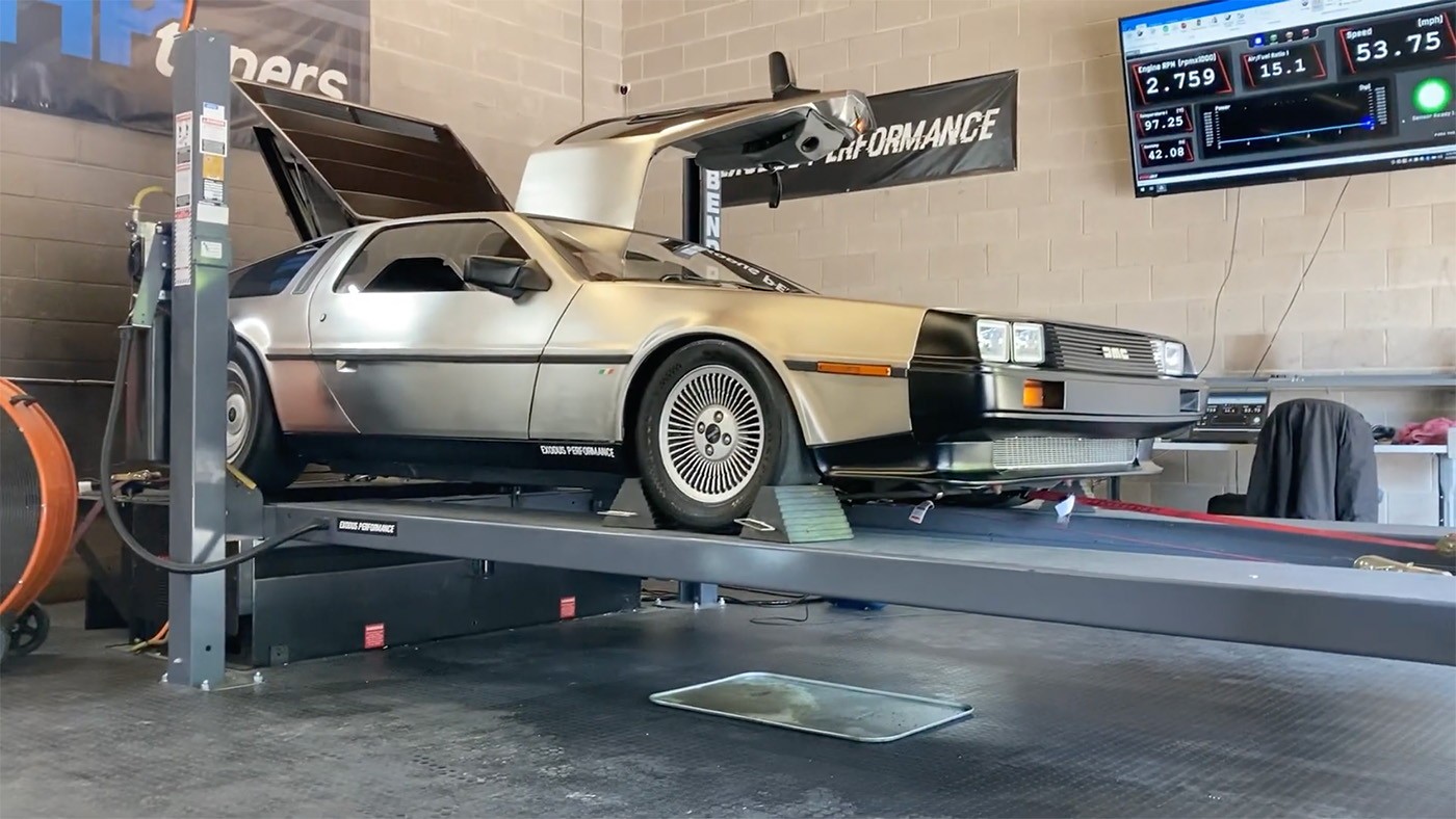 DeLorean DMC-12 1981 / Foto reprodução / Youtube / Lpl Lol