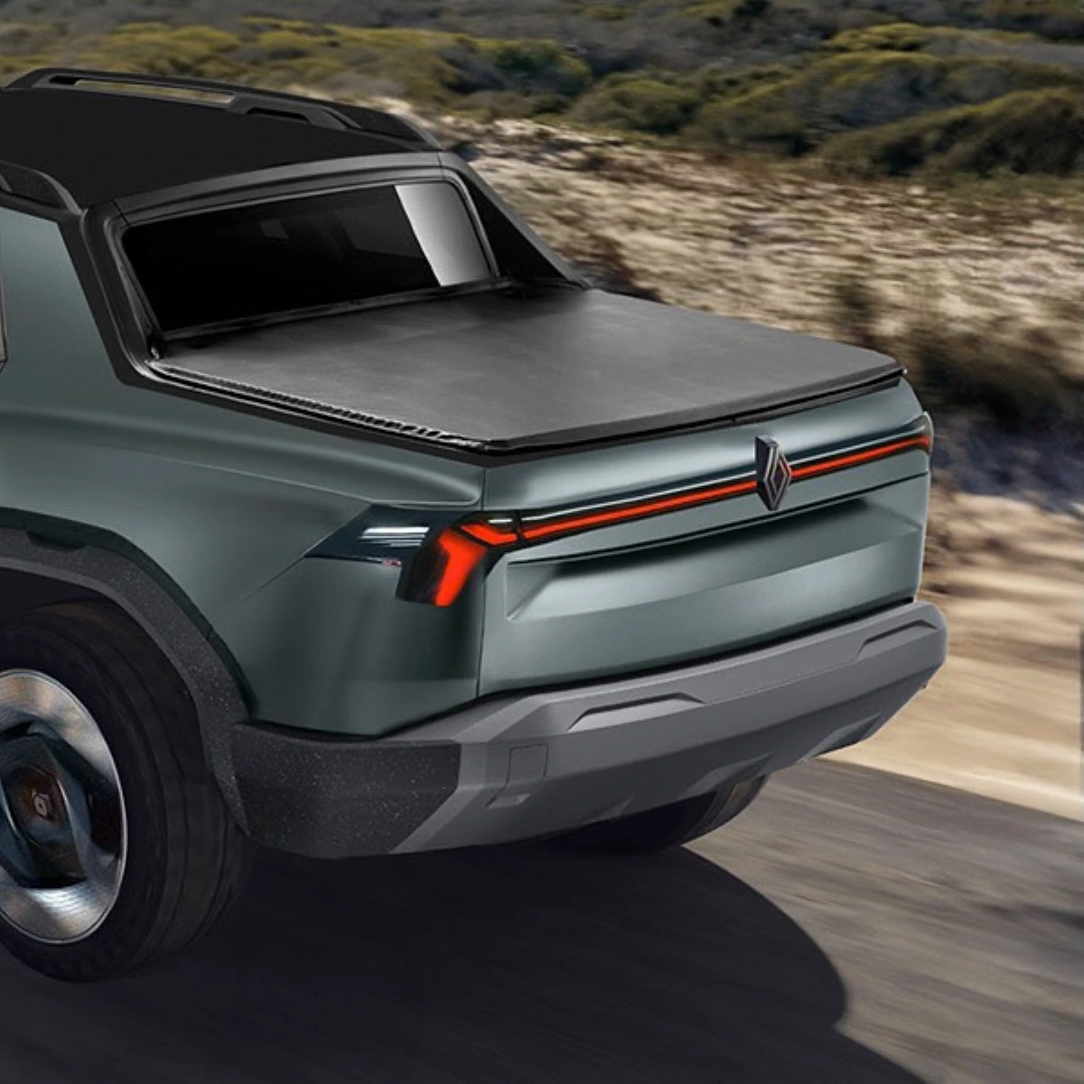 Pickup Renault Duster Oroch Concept / Foto projeção: KDesignAG
