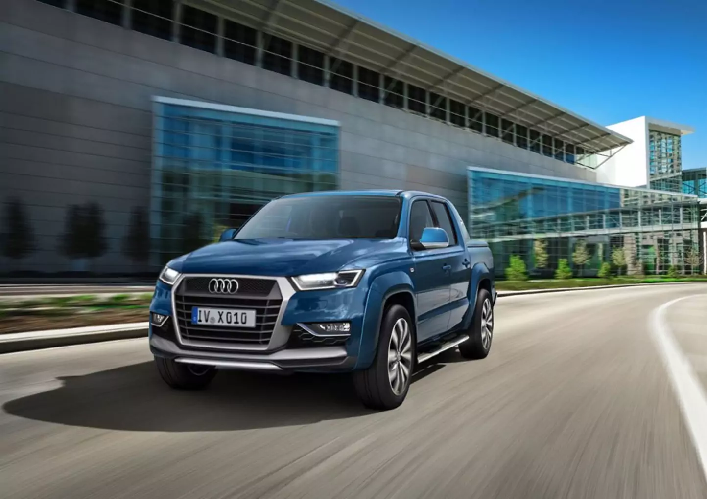 Projeção de Pickup da Audi / Foto reprodução
