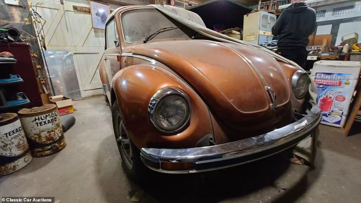 VW Fusca Super Beetle Karmann de 1979 / Foto: Classic Car Auctions