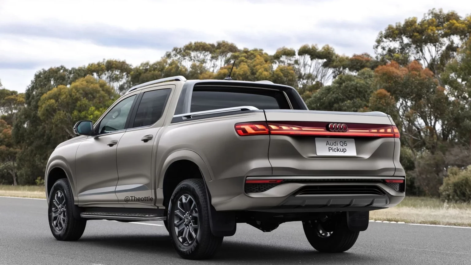 Projeção de Pickup da Audi / Foto: Reprodução | Theottle