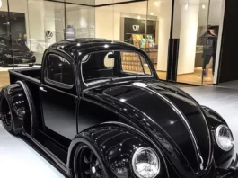 VW Fusca Pickup Concept / Foto Projeção: Mundo Fixa