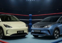 Geely EX2 vs BYD Dolphin Mini: Quem Sai na Frente na Batalha dos Compactos Elétricos no Brasil?