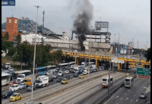 Incêndio em Carro Bloqueia Linha Amarela, Causa Caos no Trânsito e Afeta 20% dos Acidentes em 2024, No Caos, Evite a Via!