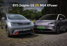 Briga de hatch elétrico: MG4 XPower x BYD Dolphin GS