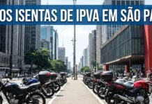 Estado de SP Aprova Isenção de IPVA para Motos de até 180cc a Partir de 2026: Tudo o que Você Precisa Saber